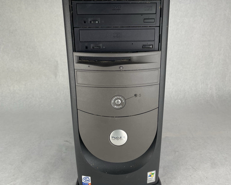 Dell Dimension 8200 Pentium 4 1.80 GHz 256 MB RAM No HDD No OSS