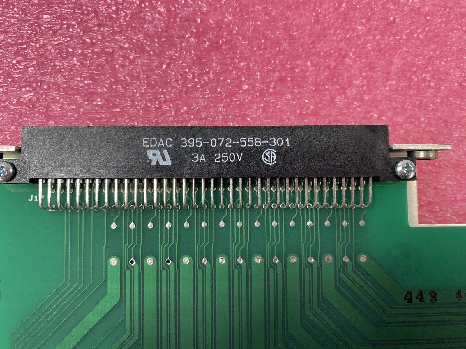 EDAC 395-072-558-301 AC567 0A PCB