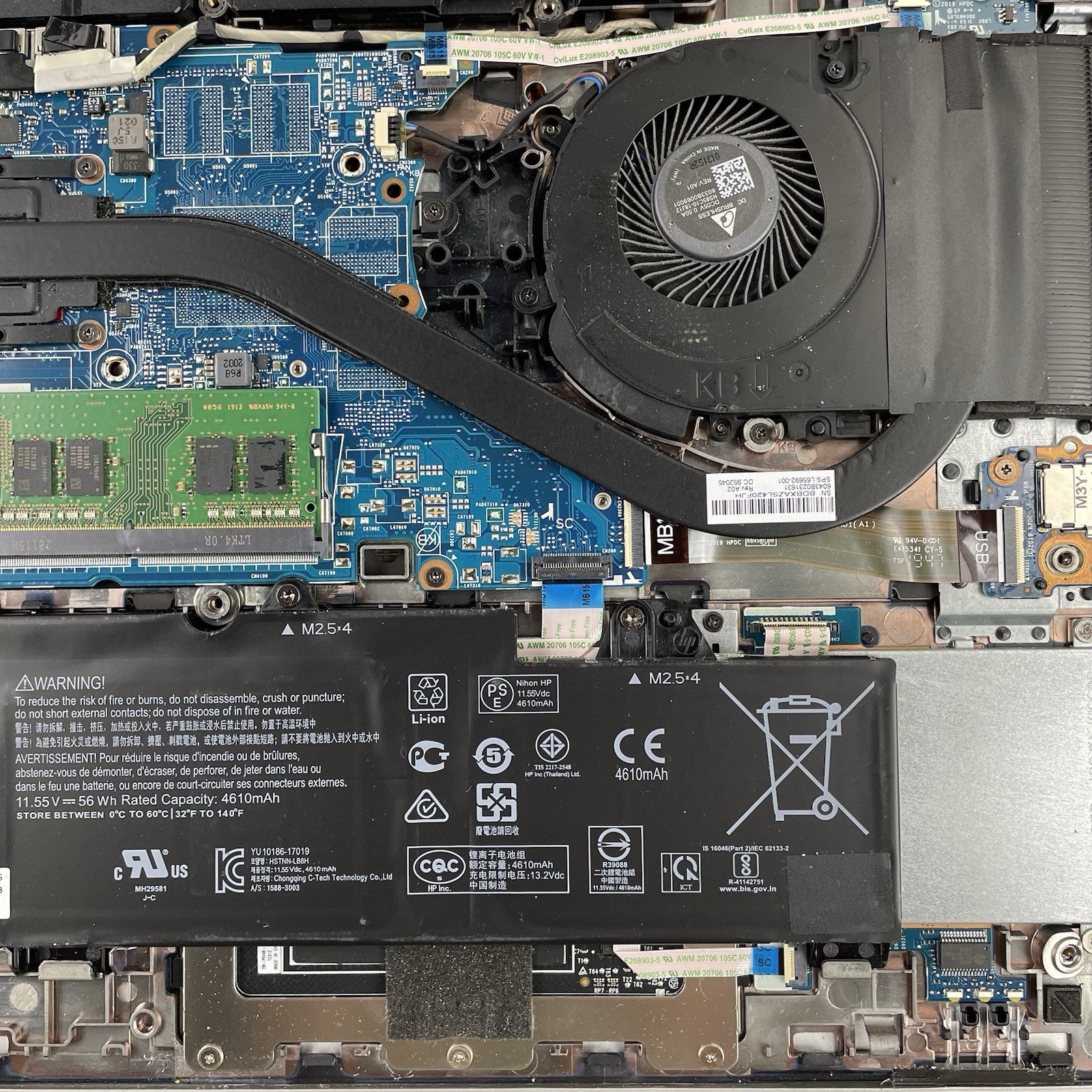 HP EliteBook 850 G6 15.6" i5-8365U 1.60 GHz 8 GB RAM No SSD/OS/AC - Dented19
