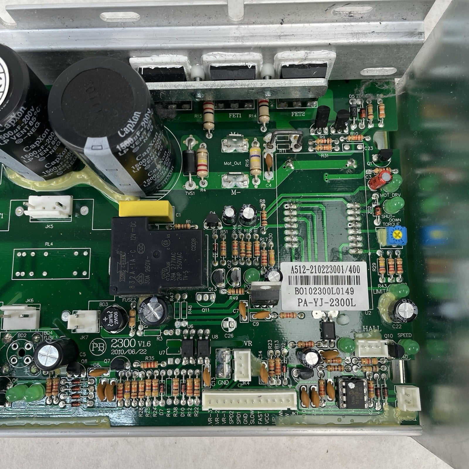 SOLE Treadmill F63/f80 Controller Motherboard ALT-633040A 12 pin - Untested READ4