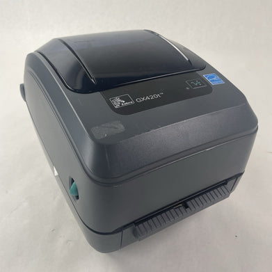 Zebra GX420T Thermal Label Printer 25,400,089pgc Parts or Repair