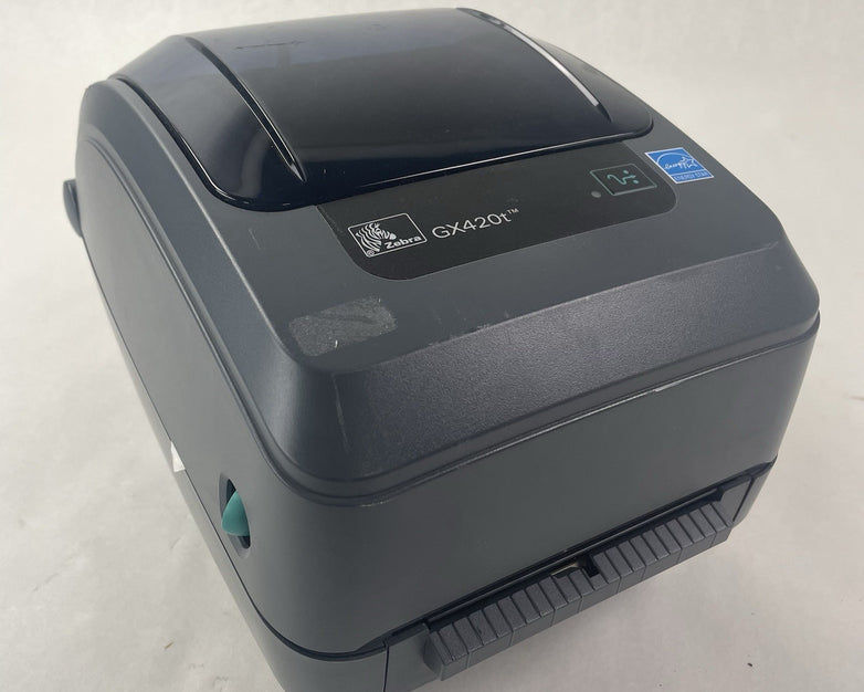 Zebra GX420T Thermal Label Printer 25,400,089pgc Parts or Repair