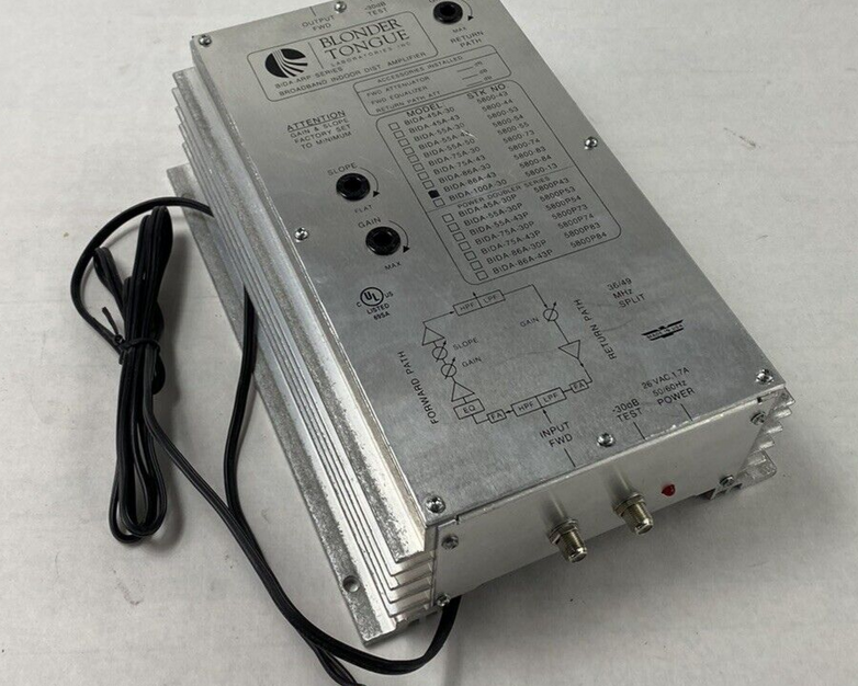 Blonder Tongue BIDA-ARP Series BIDA 86A-43 For Parts or Repair