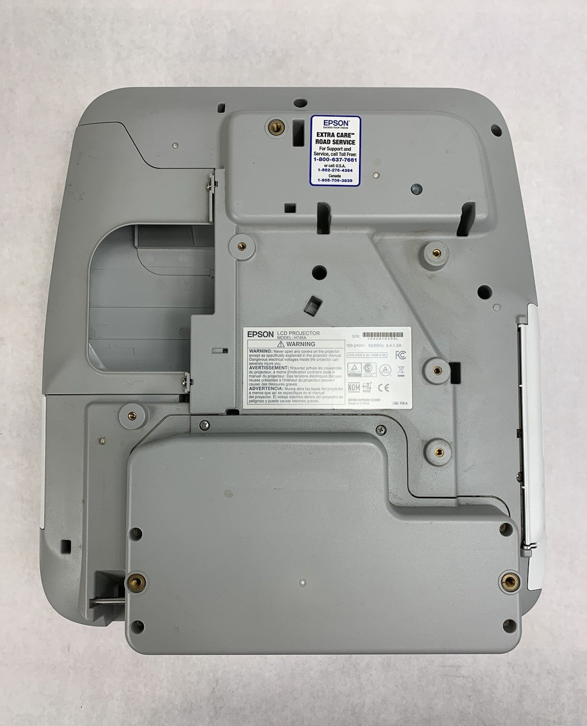 Epson H745A BrightLink 675W LCD Projector 1397 Lamp Hours