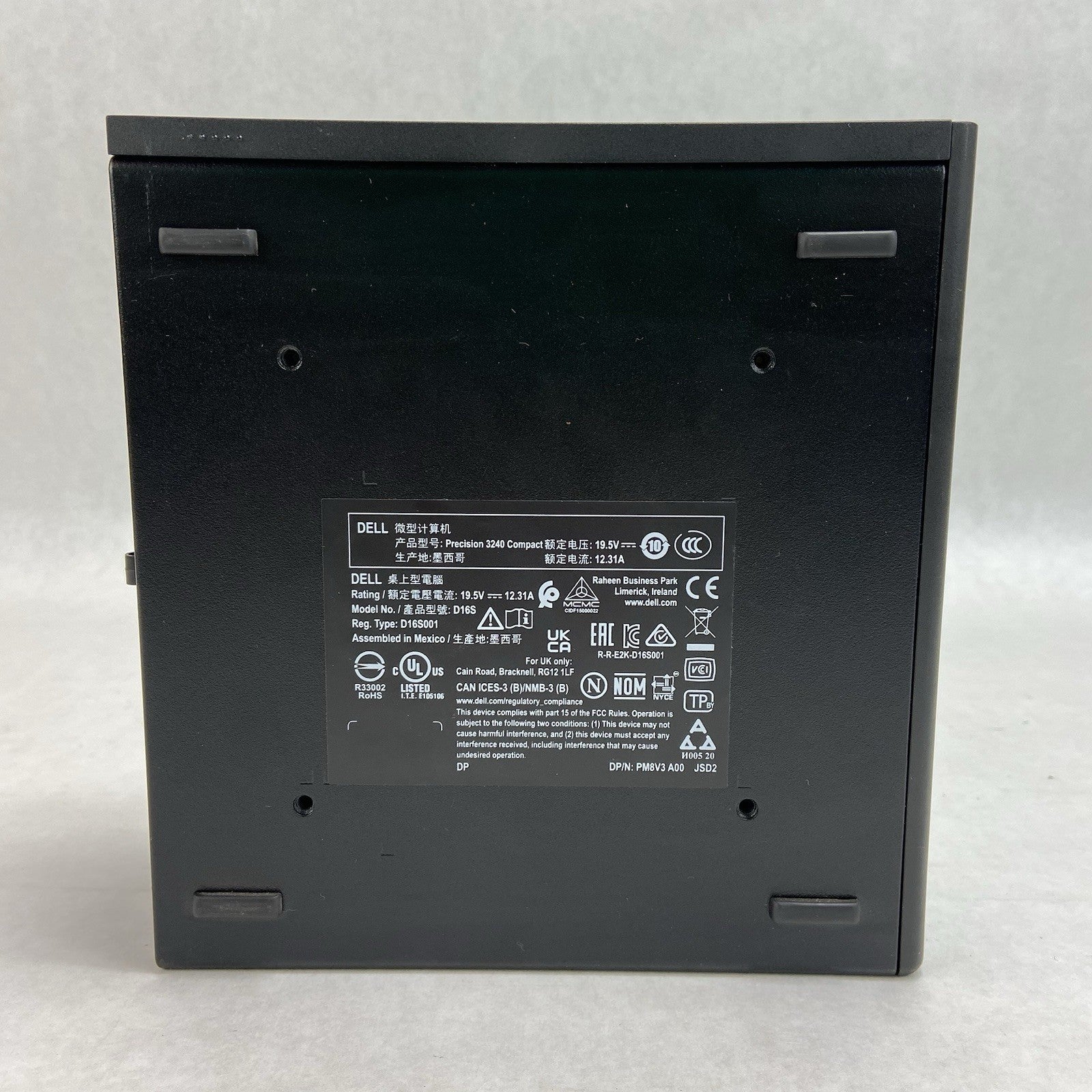 Dell Precision 3240 Micro Intel Core i7-10700 2.9GHz 32GB RAM No AC/HDD/OS4