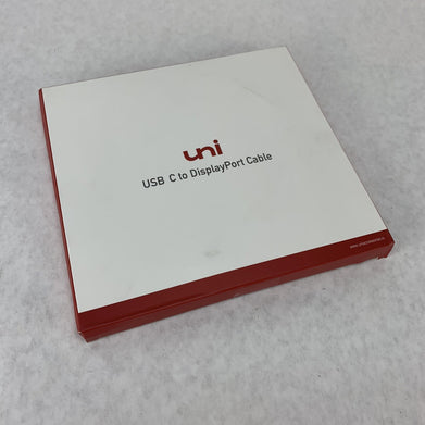 DisplayPort Cable Uni Brand USB-C to DisplayPort Cable 10 ft. New