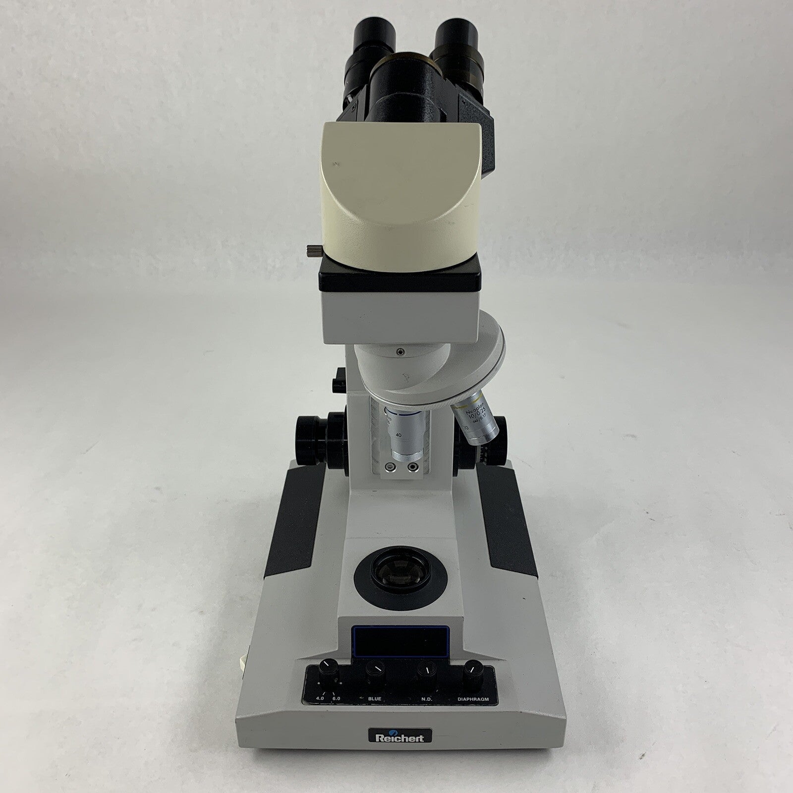 Reichert Microstar IV 410 Lab Microscope 10/.25 40/0.66 100/1.25 Oil No Bulb