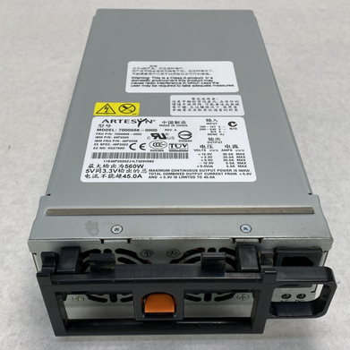 Artesyn 7000668-0000 IBM P/N: 49P2020 560W Power Supply