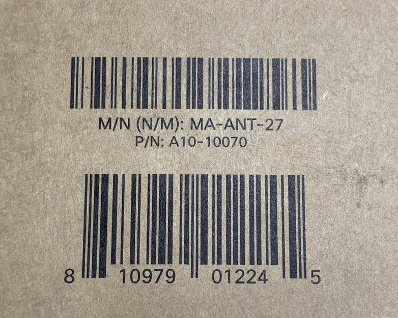 Cisco Meraki MA-ANT-27 A10-10070 MIMO Dual Band Sector Antenna 2.4GHz to 5GHz