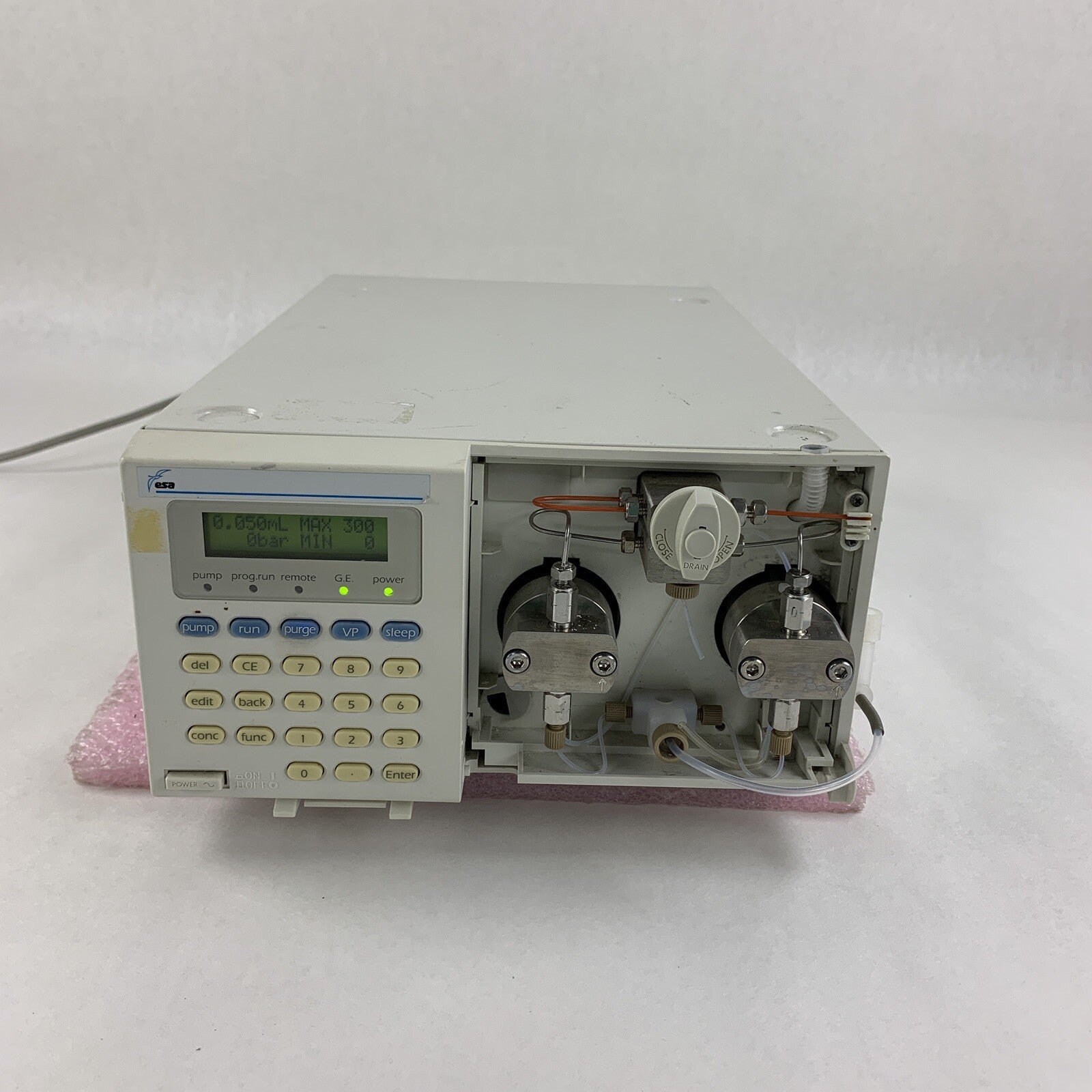 ESA Liquid Chromatography Pump Power Tested