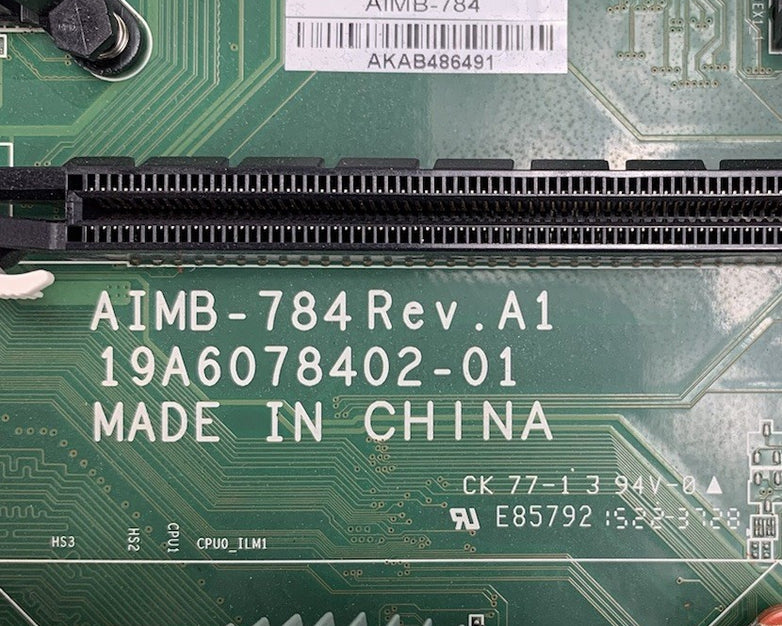 Advantech AIMB-784 Motherboard Intel Core i5-4590 3.3GHz 8GB RAM w/ Shield