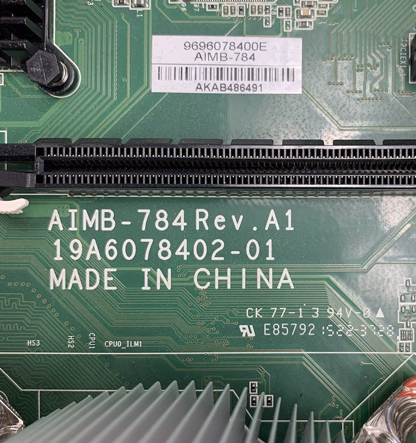 Advantech AIMB-784 Motherboard Intel Core i5-4590 3.3GHz 8GB RAM w/ Shield