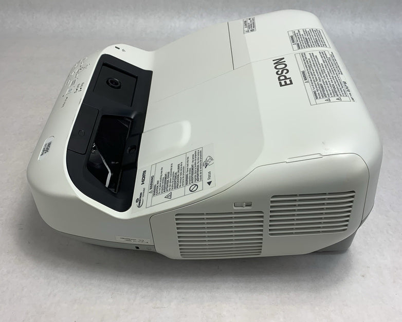 Epson H599A BrightLink 595Wi LCD Lamp Projector 691 Lamp Hours - No Remote