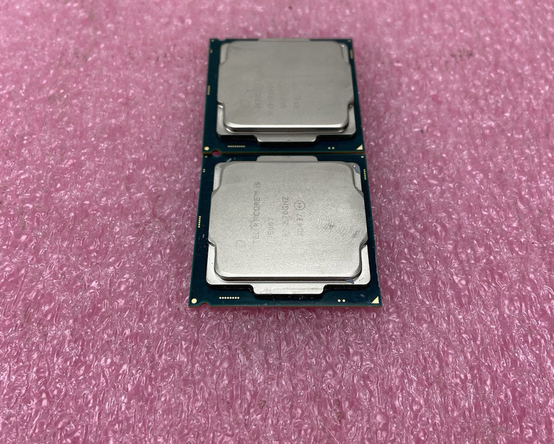 Lot of 2 Intel Core i5-7500T SR337 2.7GHz Desktop CPU