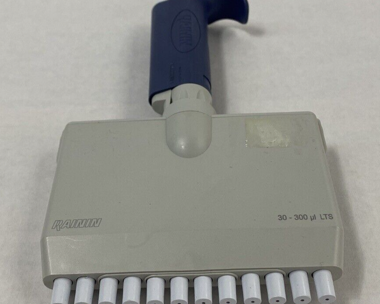 Rainin Pipet Lite L300 30-300 uL LTS 12-Channel Multichannel Manual Pipette