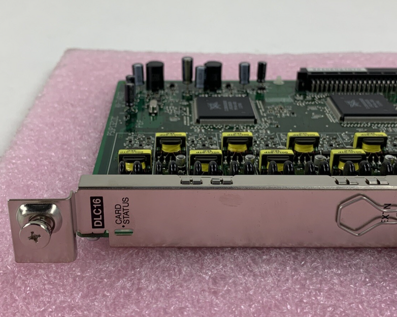 Panasonic DLC16 16 Port Digital Line Card Factory Reset Pulled From KX-TDE600
