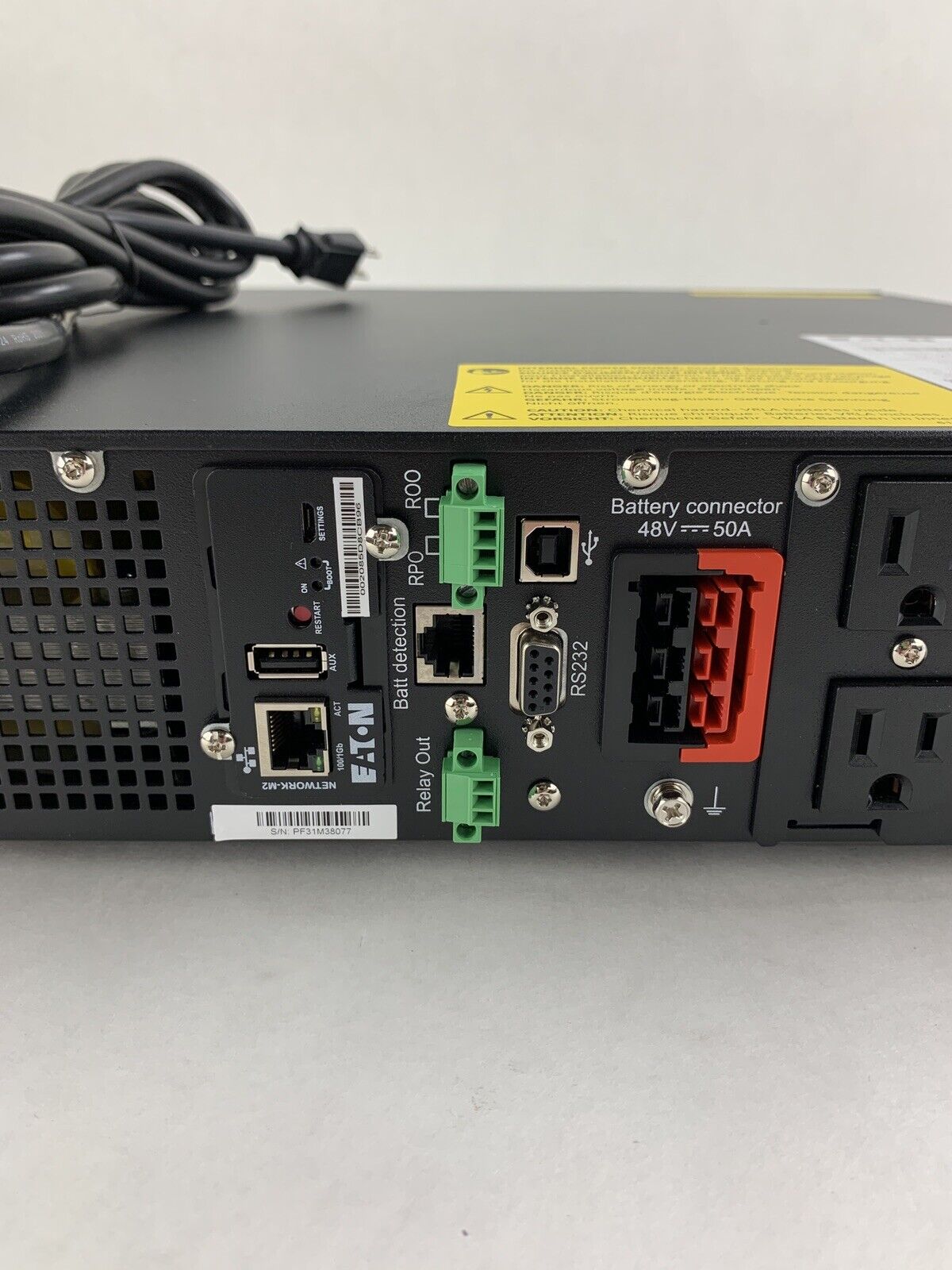Eaton 5PX1000RTNG2 Netpack 1000W 120V Line-Interactive UPS Tested New Box Opened