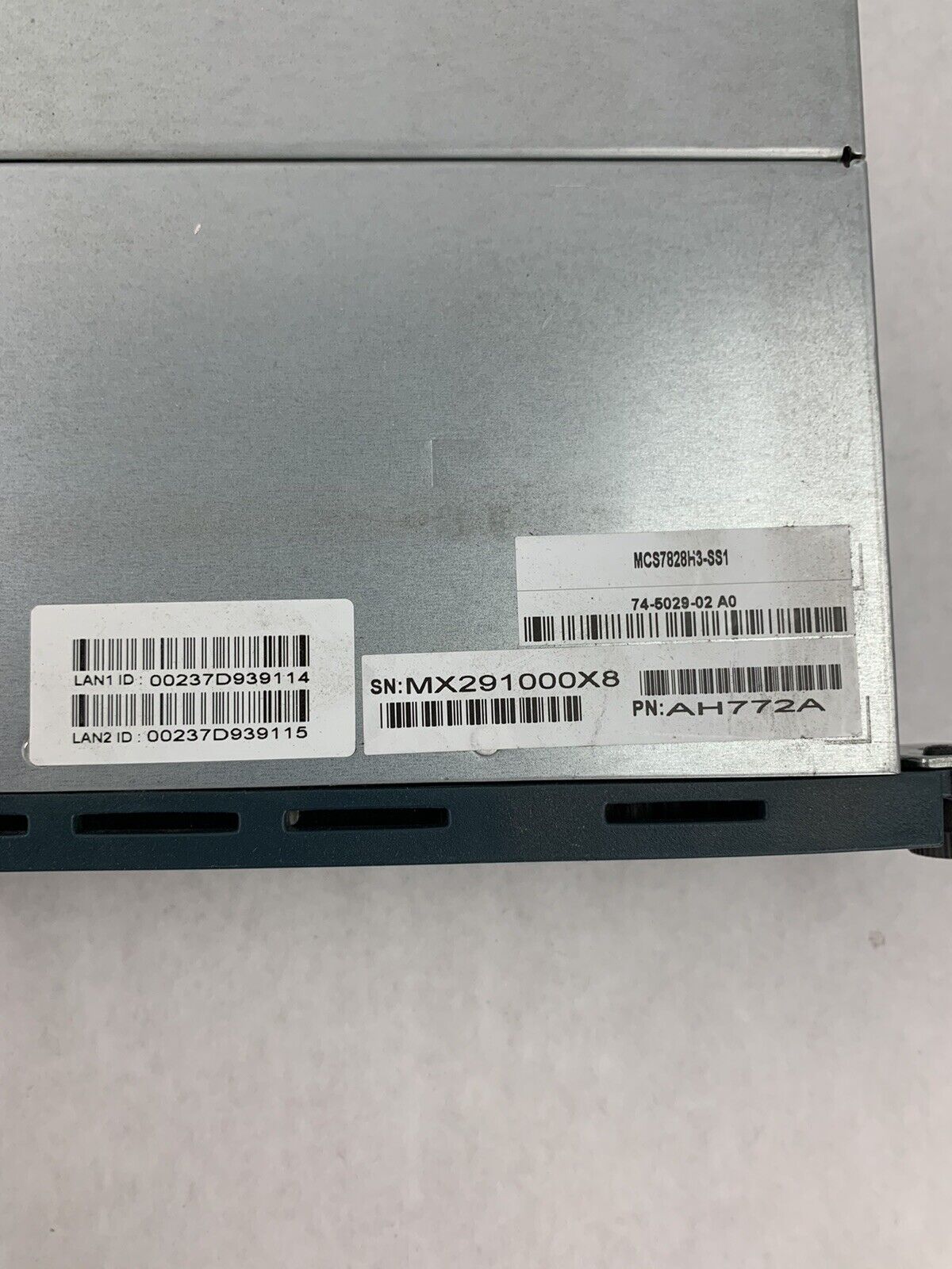 HP ProLiant DL320 G5 Server Xeon 3050 2.13 GHz 6 GB RAM No OS or HDD