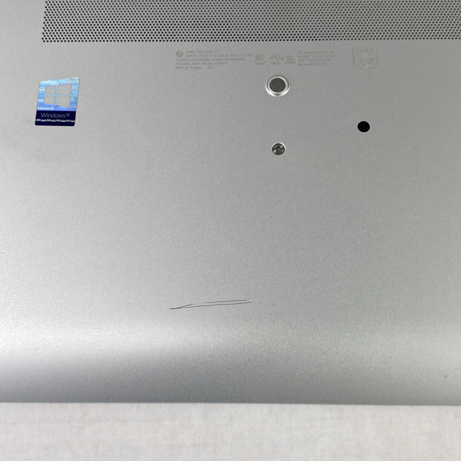 HP EliteBook 850 G6 15.6" Laptop Bottom Base Cover Assembly