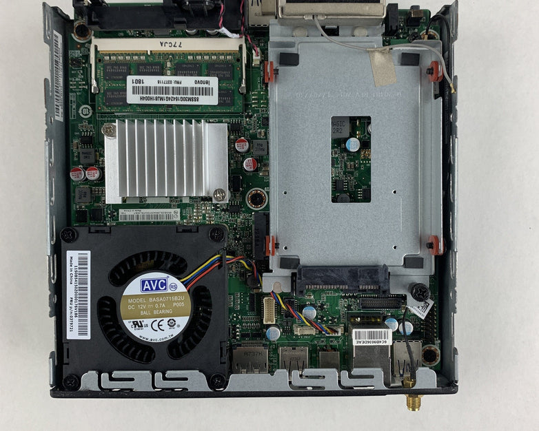 Lenovo ThinkCentre M600 Micro Pentium J3710 1.6 GHz 8 GB RAM No HDD No OS No AC