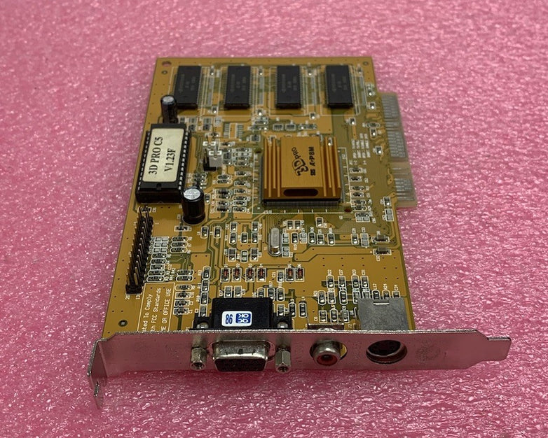 SiS AGP8M 3DPro C5 Video Graphics Card