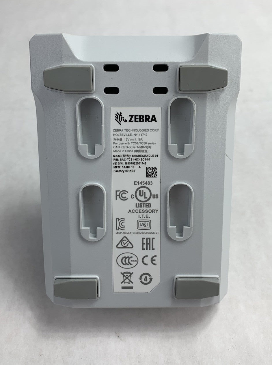 Zebra SHARECRADLE-01 TC51/56 1-Slot Battery Charger No AC Adapter8