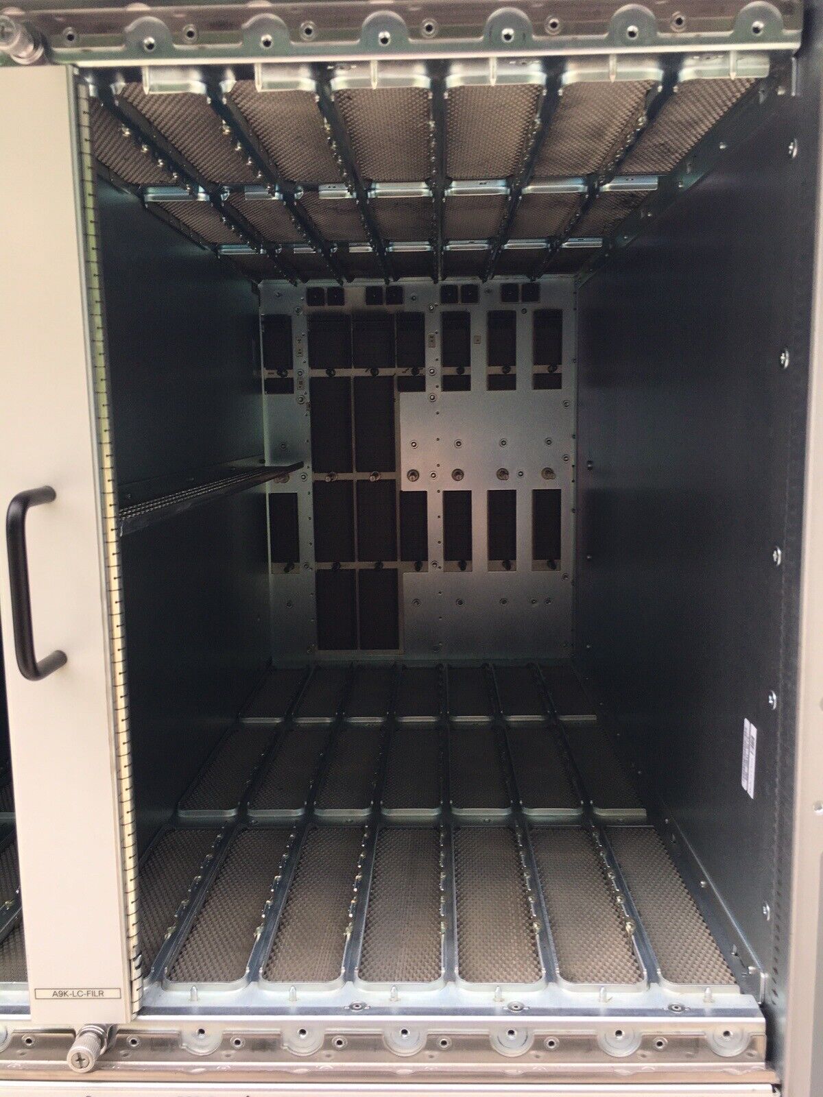 Cisco ASR-9010 Router Chassis W/ Fan Blades No Power Supply Hard Drives Removed