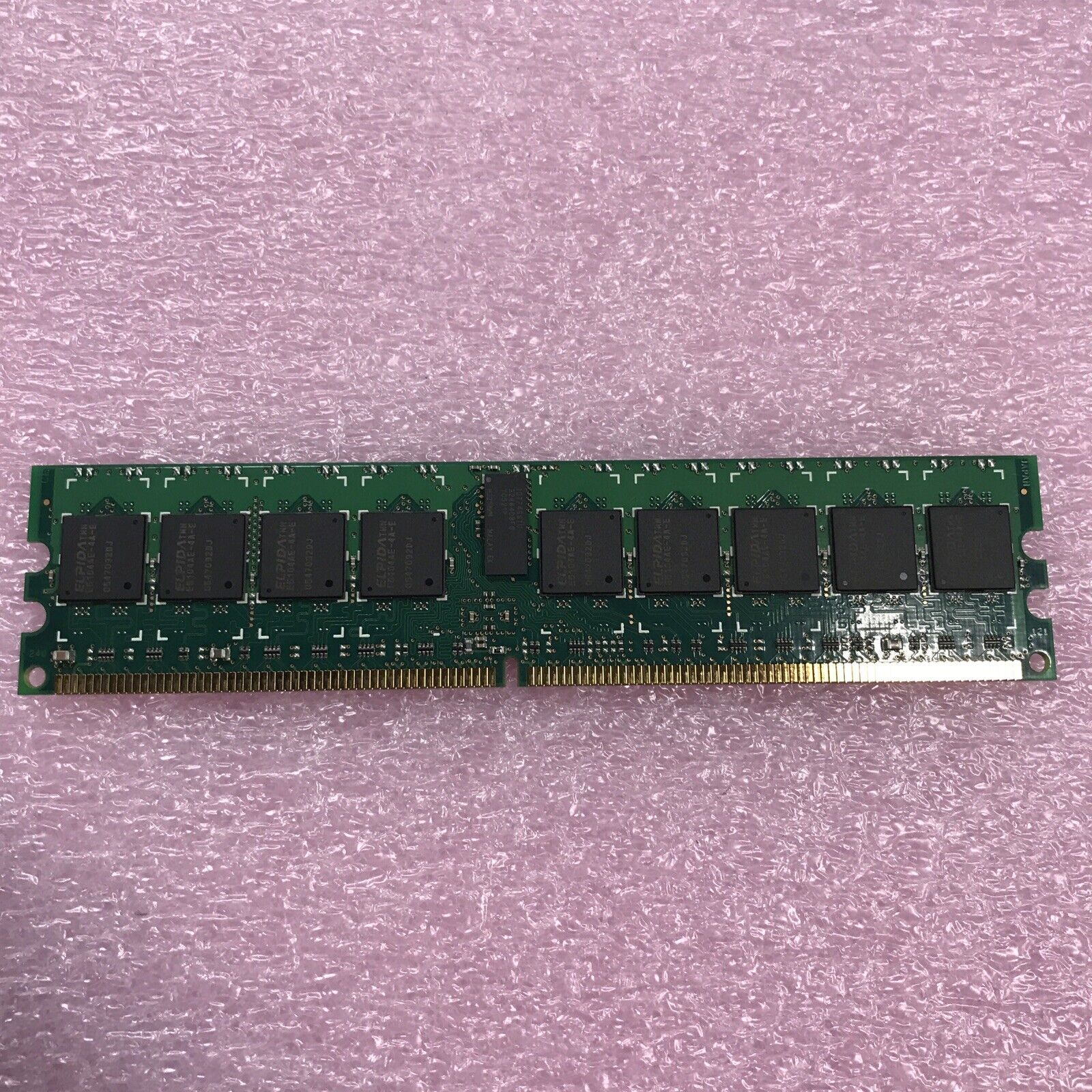 Elpida 2GB 2x1GB 1Rx4 PC2-3200R-333 Ram 345113-051 EBE10RD4AEFA-4A-E