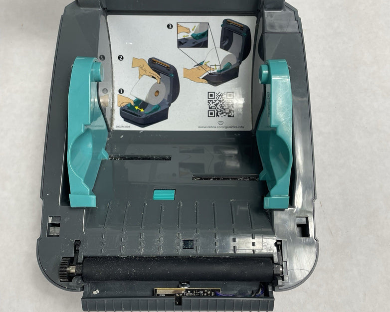 Zebra GX420t USB Thermal Transfer Label Printer For Parts