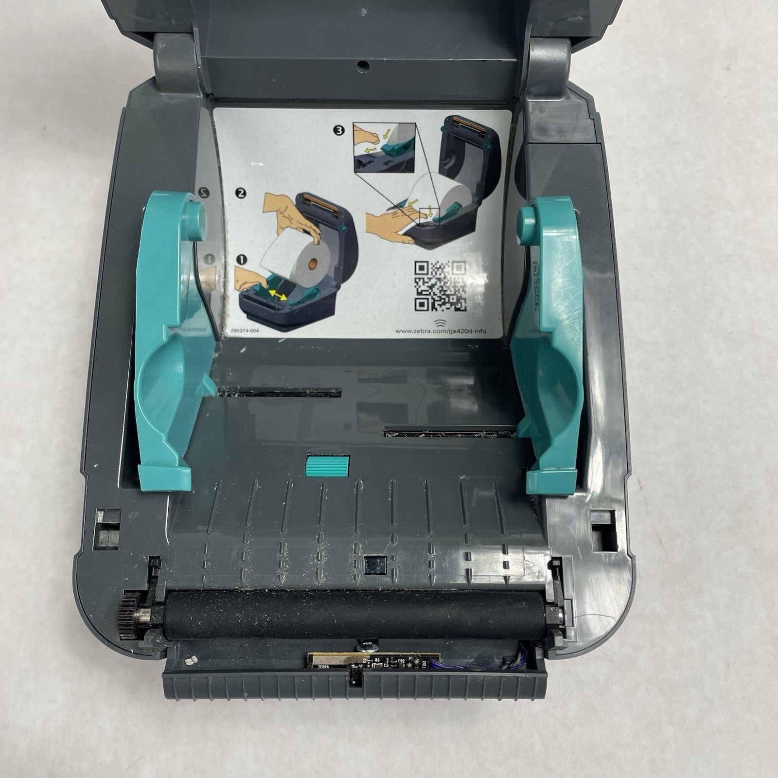 Zebra GX420t USB Thermal Transfer Label Printer For Parts