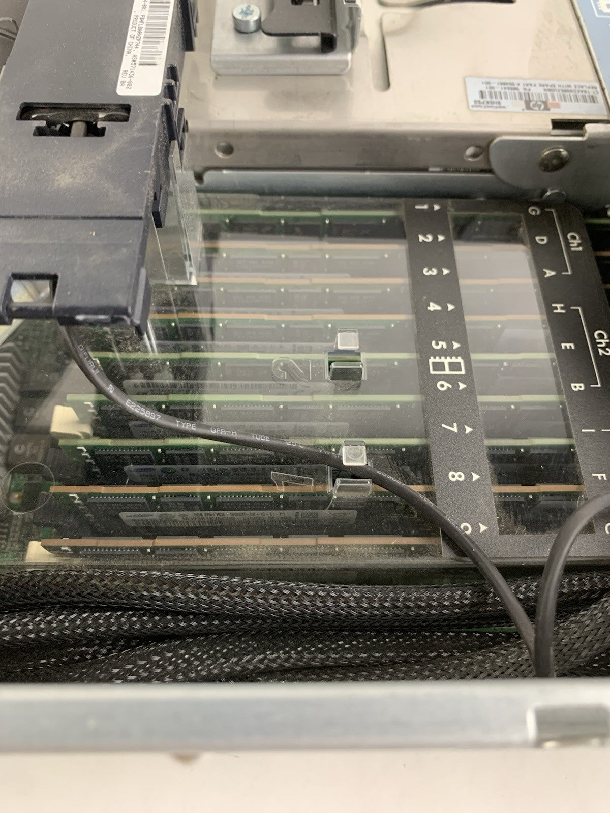 HP ProLiant DL380 Gen 7 Server 1x Intel Xeon E5620 2.4GHz 72GB RAM No HDD/OS17