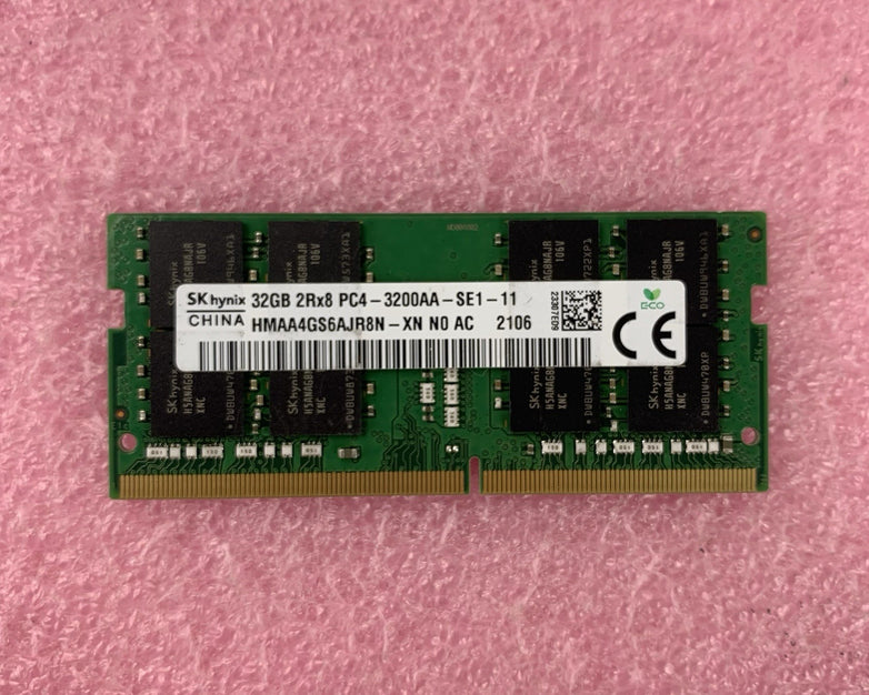 SK Hynix HMAA4GS6AJR8N-XN 32 GB DDR4 3200MHz PC4-3200AA Laptop RAM Memory