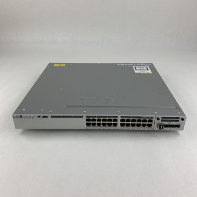 Cisco Catalyst WS-C3850-24P-S V08 24-Port Gigabit Ethernet PoE Switch Tested