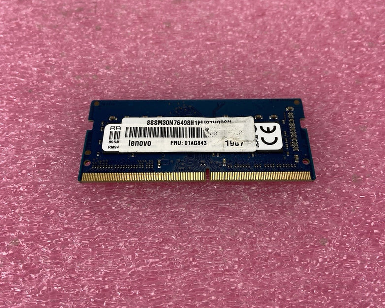 Lenovo 8GB 1RX8 PC4-2666V-SA1-11 SO-DIMM Laptop Memory FRU P/N: 01AG843