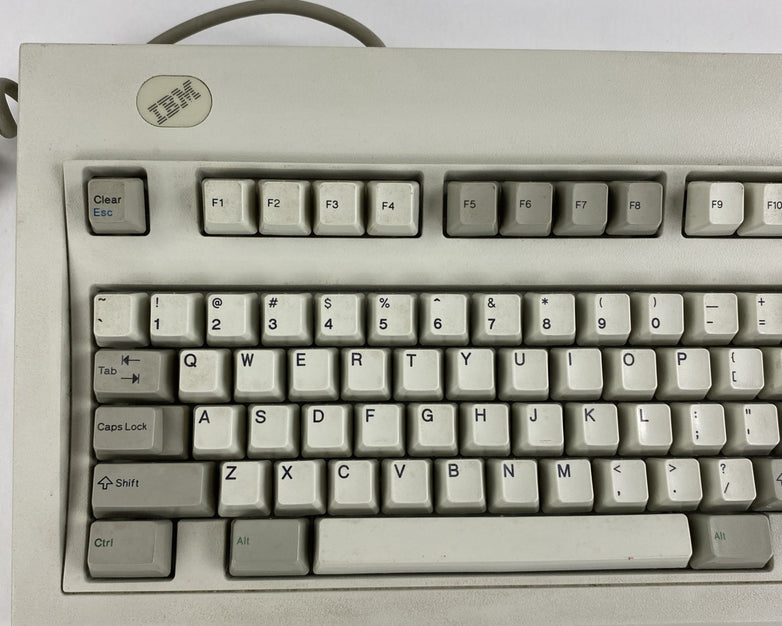 Vintage IBM 1391401 Spring Mechanical PS/2 Keyboard Model M - Parts Or Repair