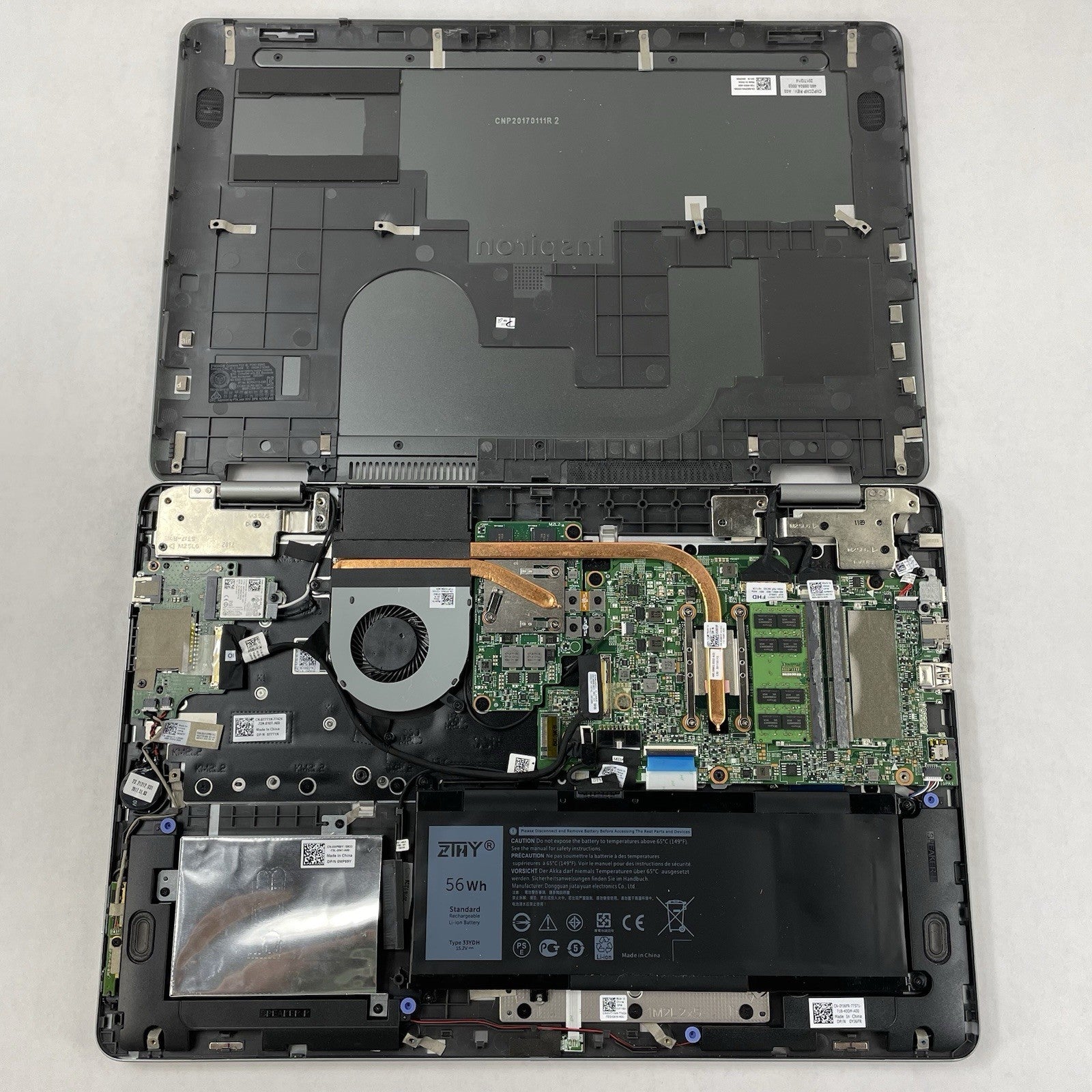 Dell Inspiron 17-7779 17.3" i7-7500U 2.70 GHz 16GB RAM NVIDIA GF108 No SSD/OS/AC17