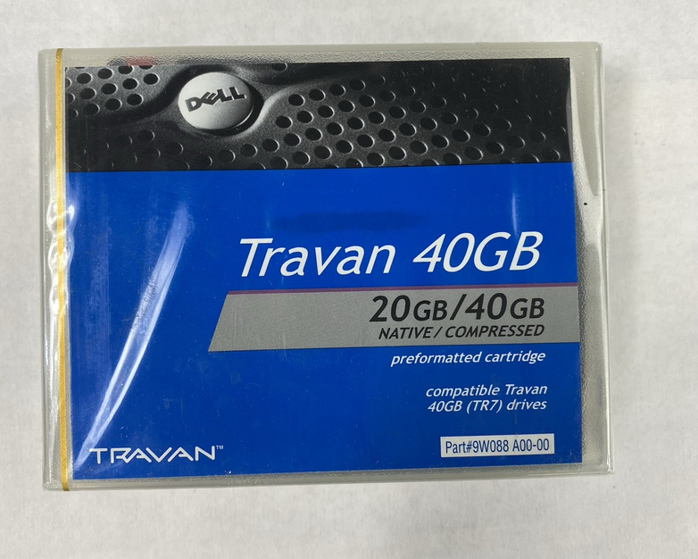 Dell Travan 40GB 20GB/40GB 9W088 A00-00 Data Cartridge (Lot of 10)