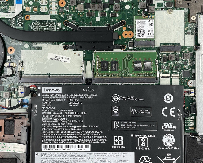 Lenovo ThinkPad L480 14" i5-8250U 1.60 GHz 8 GB RAM No SSD/OS/AC