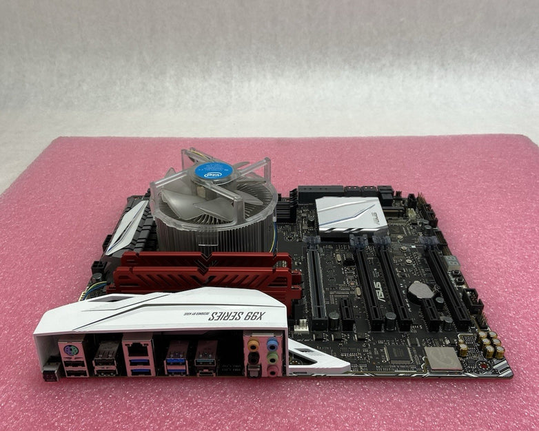 ASUS X99-A II Motherboard Intel Core i7-6800K 3.4GHz 16GB RAM No IO