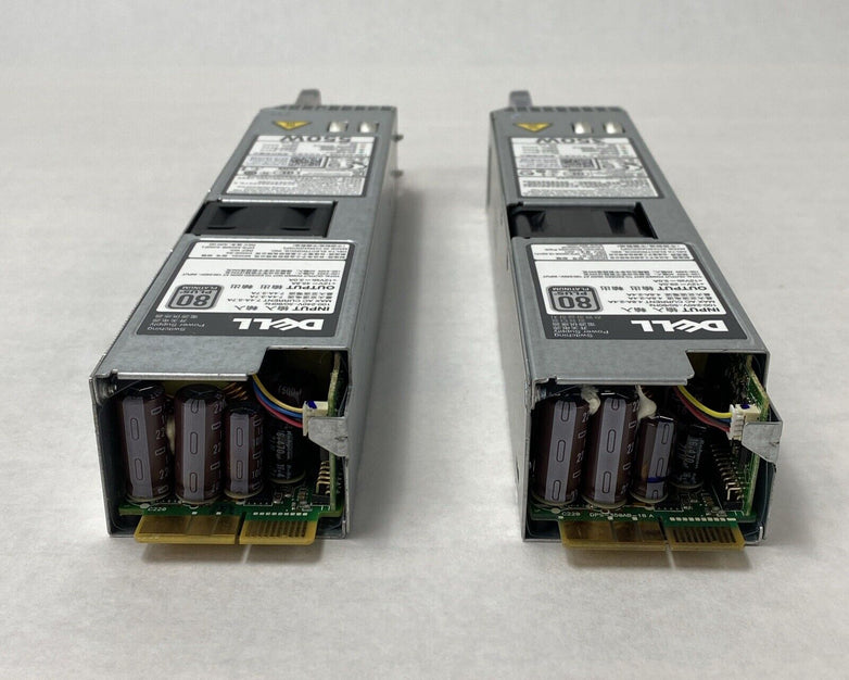 Lot of 2 Dell Y8Y65 350W 80 Plus Platinum D35OE-S1 Server Power Supply
