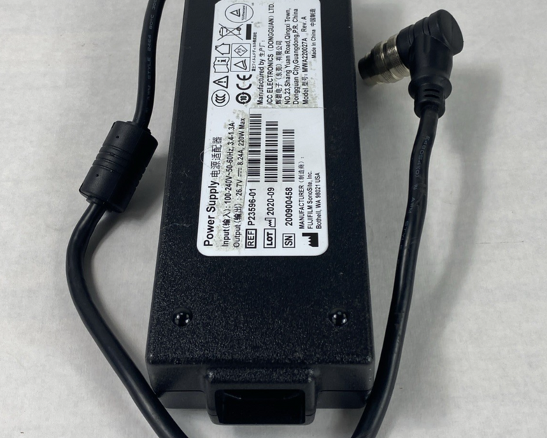 ICC Electronics MWA220027A Rev A 26.7V 8.24A 220W Medical Monitor AC Adapter