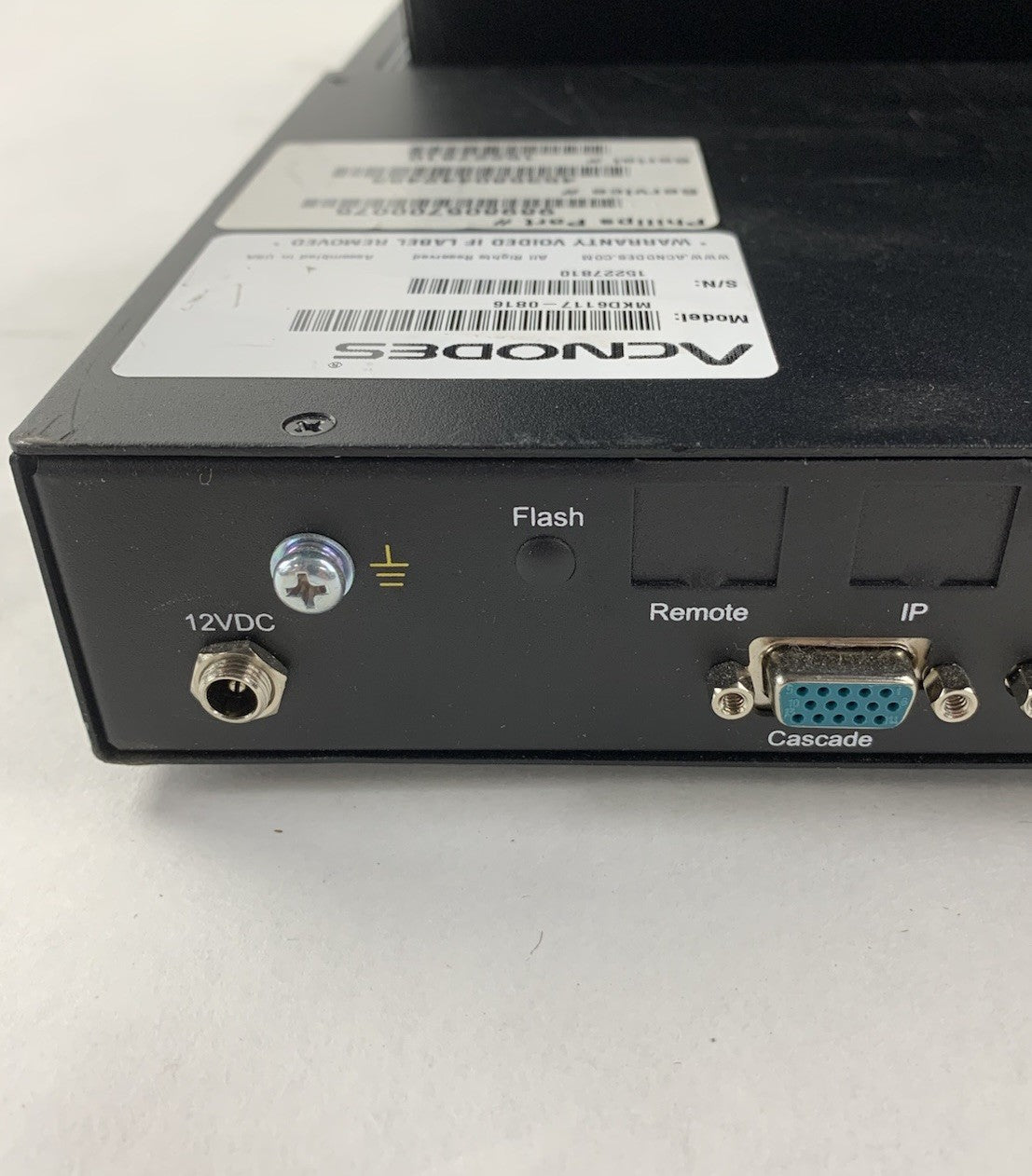 Acnodes MKD6117-0816 Rackmount 17" KVM Console - Tested5