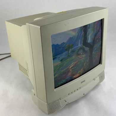 Dell M770mm 17" 1280x1024 CRT VGA Color Computer Monitor Retro Gaming Grade B