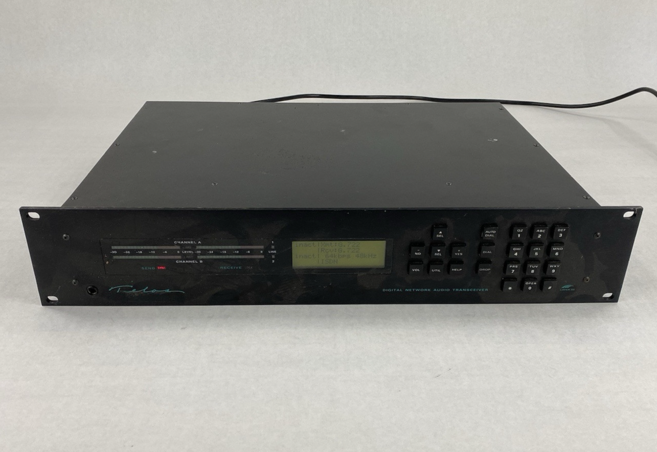 ZEPHYR Telos Digital Network Audio Receiver Power Tested