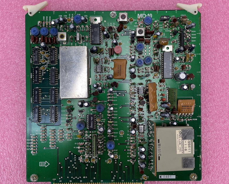 Sony MD-10 Board BVU-800 U-Matic - Untested