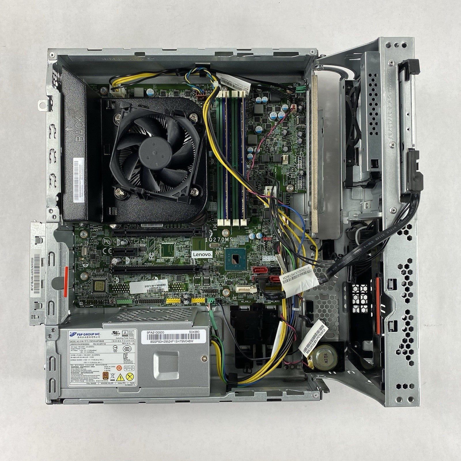 Lenovo ThinkCentre M910s SFF Intel Core i5-7500 3.4GHz 8GB RAM No HDD No OS READ