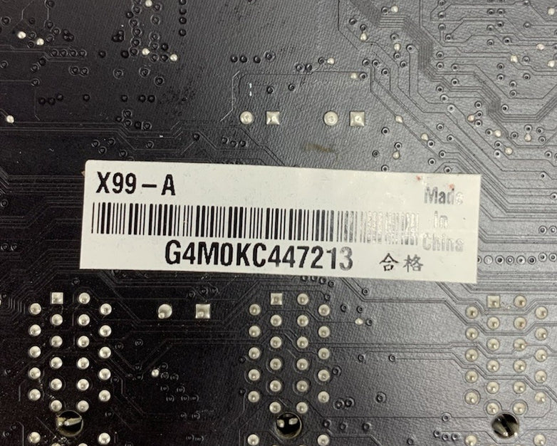 ASUS X99-A Motherboard Intel Core i7-6800k 3.4GHz No RAM No Shield