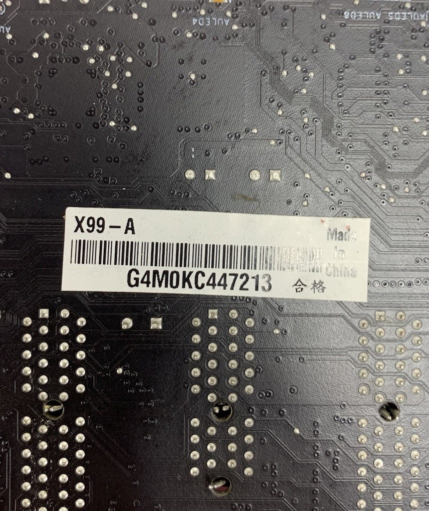 ASUS X99-A Motherboard Intel Core i7-6800k 3.4GHz No RAM No Shield9