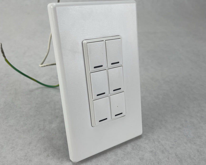 CONTROL 4 Wireless 6 Button Keypad  C4-KP6-Z-x