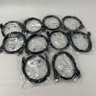 Lot of 10 HDMI Cords Unbranded Assortment 3'-6' New